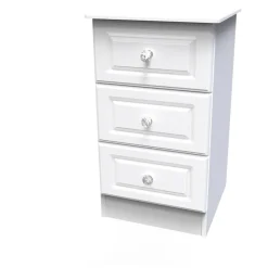 Best Krystal 3 Drawer Locker Chest Of Drawers