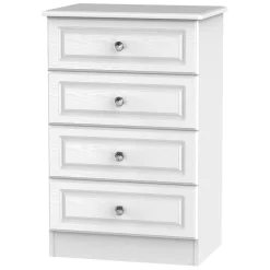 Fashion Krystal 4 Drawer Midi Chest Chest Of Drawers
