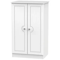 Clearance Krystal 2ft6in Plain Midi Wardrobe Wardrobes