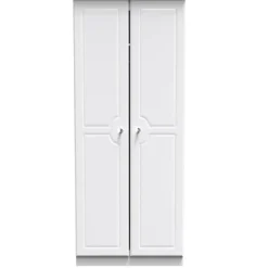 Clearance Krystal 2ft6in Plain Wardrobe Wardrobes