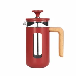 Outlet Pisa 3 cup cafetiere Red Drinkware
