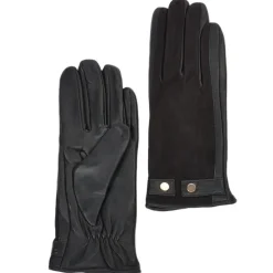 New Ladies Black Leather Gloves Bags & Accessories