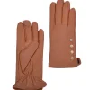 New Ladies Tan Leather Gloves Bags & Accessories