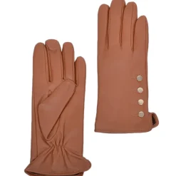 New Ladies Tan Leather Gloves Bags & Accessories