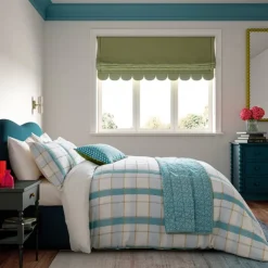 Sale Rathlin Check Duvet Cover Set Green Duvet Covers