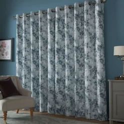 Best Millhayes Smoke Blue Curtains Curtains