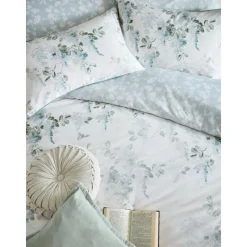 Sale Mirabelle Pale Seaspray Duvet Cover Set Duvet Covers