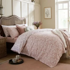 Clearance Shepherds Purse Blush Pink Duvet Cover Set Duvet Covers