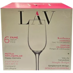 Sale Fame Set of 6 Champagne Glasses Glassware