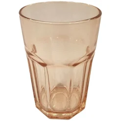 Hot Pastel Set of 6 Drinking Glasses Glassware
