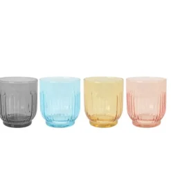 Sale Tokyo Pastel Set Of 4 Glasses Glassware