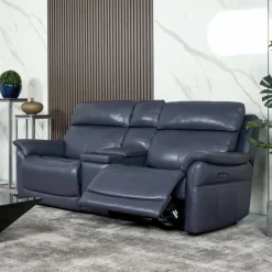 New Lisbon Large Sofa with Lumbar Console Recliner Sofas | 2 Seater Sofas
