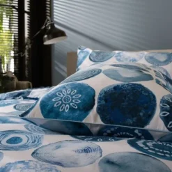 Clearance Blue Shells Duvet Set Duvet Covers