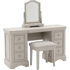 Hot Mabel Dressing Table in Bone Dressing Tables