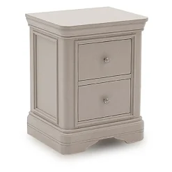 Outlet Mabel Taupe Bedside Table Bedside Tables