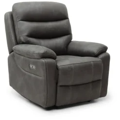 Clearance Madrid Power Recliner Chair with Head Tilt Armchairs | Recliner Chairs