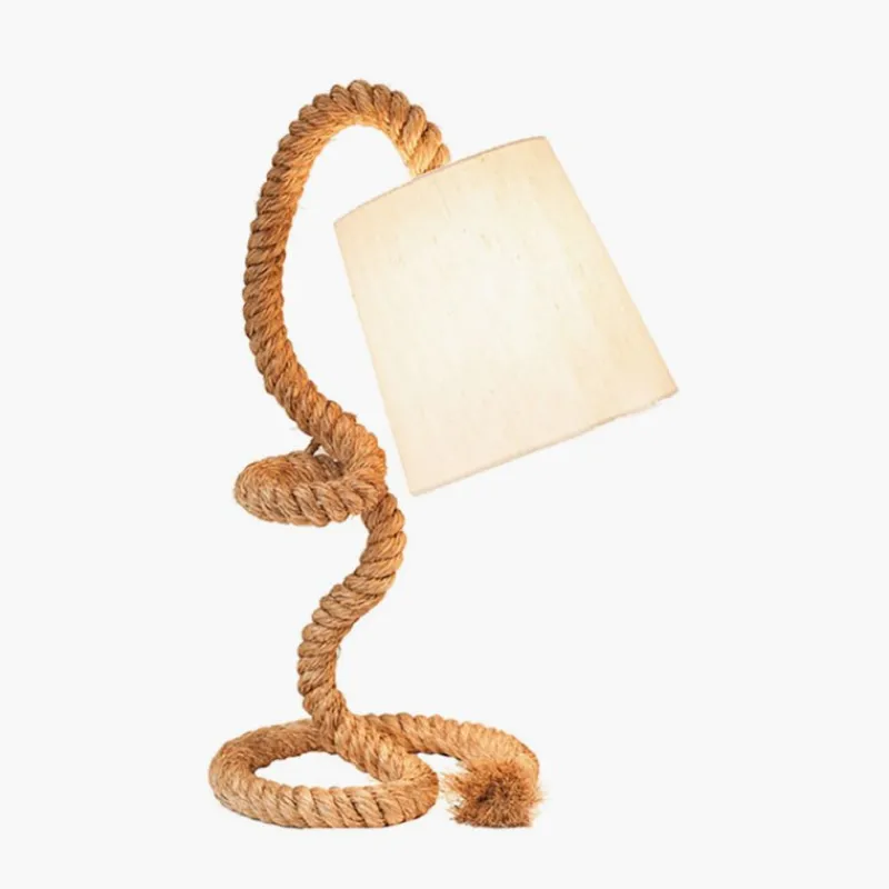 Outlet Martindale Rope and Jute Task Table Lamp Table Lamps