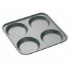 Best Masterclass Non Stick 4 Hole Yorkshire Pudding Pan Baking