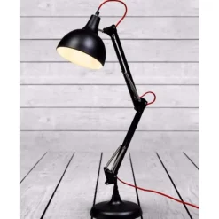 Outlet Matt Black Traditional Desk Lamp Table Lamps
