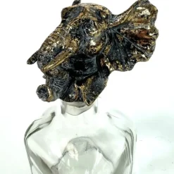 Sale Glass Bottle with Elephant Head Stopper Drinkware