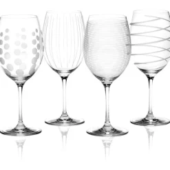 Online Cheers Set of 4 Red Wine Glasses Glassware