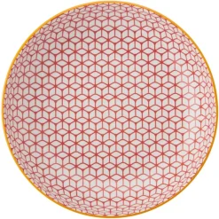 Outlet Geometric Pattern Pasta Bowl Dinnerware