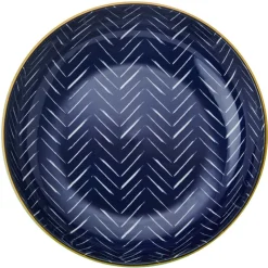 Online Indigo Chevron Pasta Bowl Dinnerware