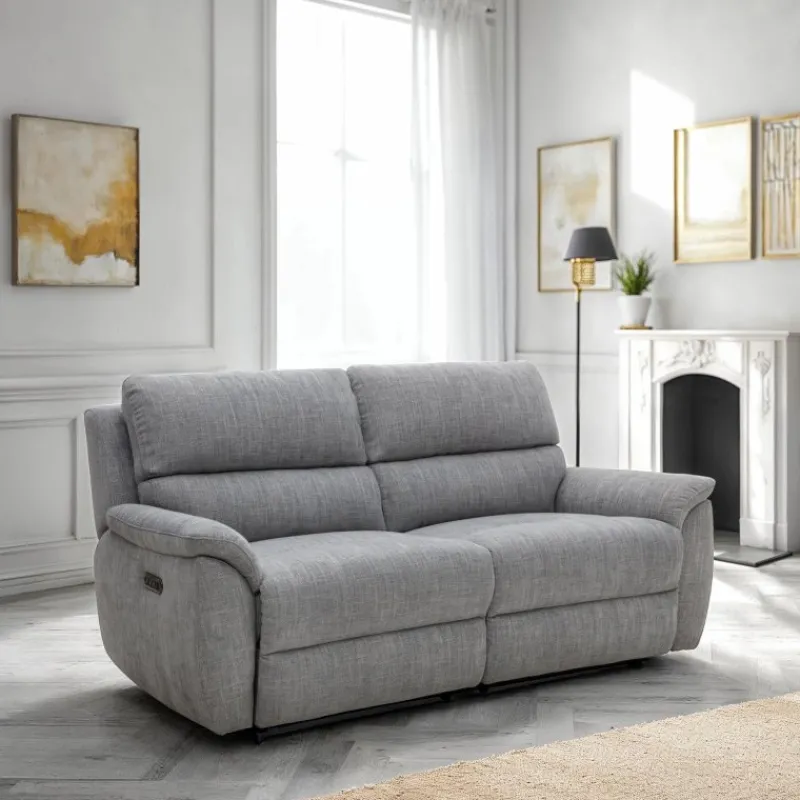 Clearance Milan 3 Seater Recliner Sofa Recliner Sofas | 3 Seater Sofas