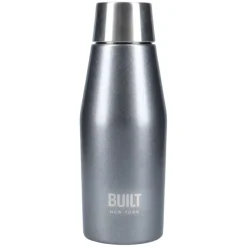 Clearance 330ml Charcoal Insulated Water Bottle Drinkware