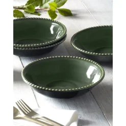 Best Bobble Green Pasta Bowl Dinnerware