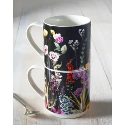 Clearance Maisie set of 2 stacking mugs Drinkware