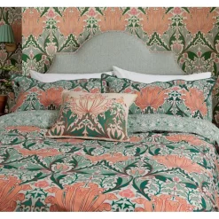 Clearance Helena Duvet Cover Set Peach Teal Duvet Covers
