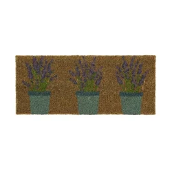 Sale Coir Insert Mat in Lavender Door Mats