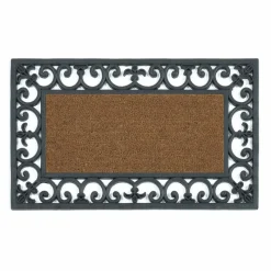 Outlet Coir Insert Mat in Plain Door Mats