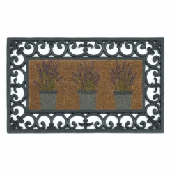 Sale Coir Insert Mat in Lavender Door Mats