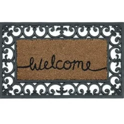Hot Coir Insert Mat in Welcome Door Mats