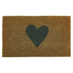 New Coir Mat in Heart Door Mats