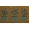 Hot Coir Mat in Lavender Door Mats