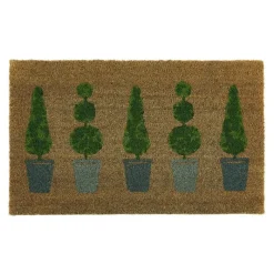 Fashion Coir Mat in Topiary Door Mats