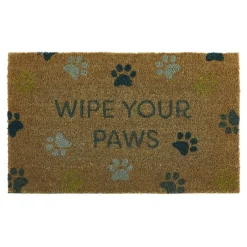 Fashion Coir Mat in Wipe Your Paws Door Mats