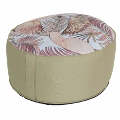 Best Natural Leaf Indoor/Outdoor Pouf Garden Storage & Accessories