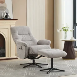 Sale Nevada Swivel Chair & Stool Set Swivel Chairs | Recliner Chairs