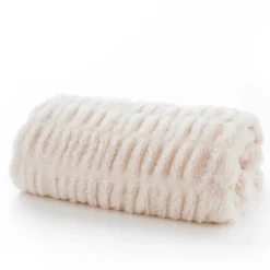 New New Hampshire Blush Faux Fur Throw Throws | Blankets, Throws & Bedspreads