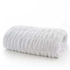 New New Hampshire Silver Faux Fur Throw Throws | Blankets, Throws & Bedspreads