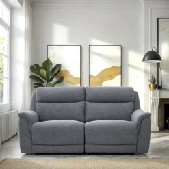 Sale Noah 3 Seater Power Recliner in Milan Anthracite 3 Seater Sofas | Sofas