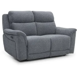 Hot Noah 2 Seater Power Recliner in Milan Anthracite 2 Seater Sofas | Sofas