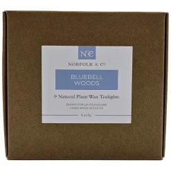 Best Box of 9 Tea Lights Bluebell Woods Candles & Diffusers
