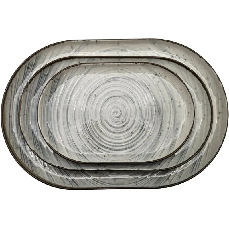 Sale Burnham Oval Serving Plates Serveware