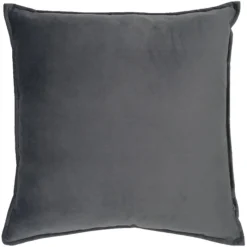 Clearance Velvet Sandhurst Cushion Steel Cushions