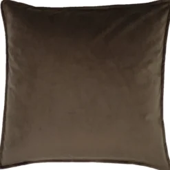 New Velvet Sandhurst Cushion Nutmeg Cushions